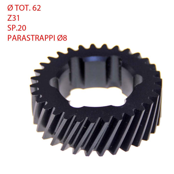 INGRANAGGIO MARCA ARSA Ø EST mm 62 Ø INT.mm 36.5 Z 31