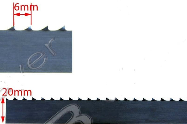 ANELLO SEGAOSSI SVILUPPO 1660 ALT.mm 20 DENT. 6 SP. 0.5 MAT. C75 CONFEZIONE DA 5 PZ.