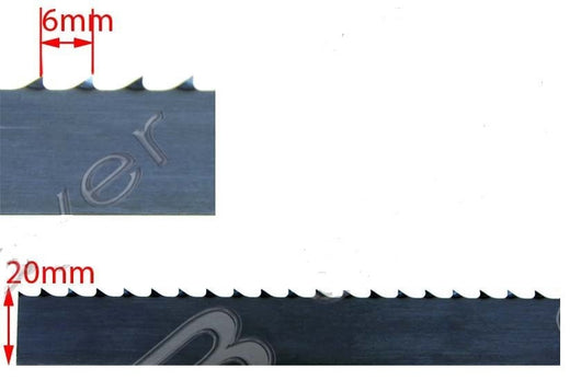 PZ 5 ANELLO SEGAOSSA SEGAOSSI SVILUPPO 1900 ALT.mm 20 DENT. 6 SP. 0.5 MAT. C75 CONFEZIONE DA 5