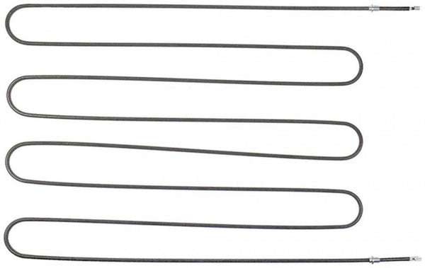 resistenza 2800w 230v l 645mm lar. 550mm filetto 1/4" interasse di fissaggio 537mm