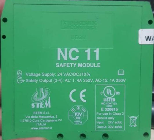 TELME E10.186.R CENTRALINA DI SICUREZZA NC11 STEM