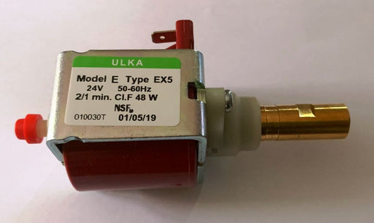 POMPA VIBRAZIONE ULKA EX5 24V 50/60Hz USCITA OTTONE