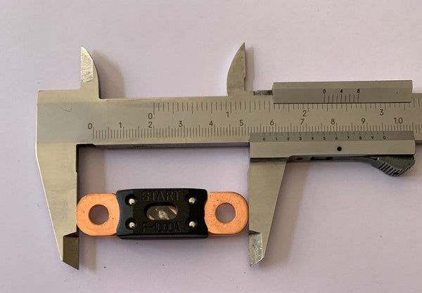 FUSIBILE MOD. MINI 1000A IN RAME MINI PER PINZA 1000 A AMPERAGGIO 1000A RIF 153