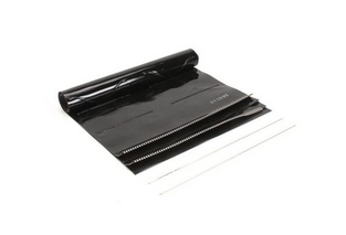CINGHIA ONDULATA, SILICONE NERO,