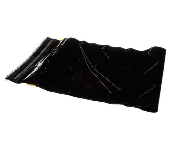 BLK WAVY SILCN BELT 2/PK
