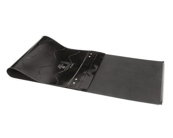 CINGHIA NERA IN SILICONE CON LINEE