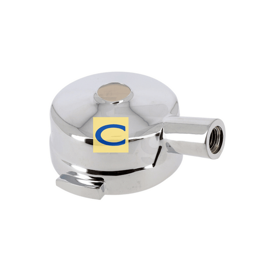 CORPO PORTAFILTRO PROFONDO MARZOCCO 3/8-M12 CON FORO CROMATO NSF