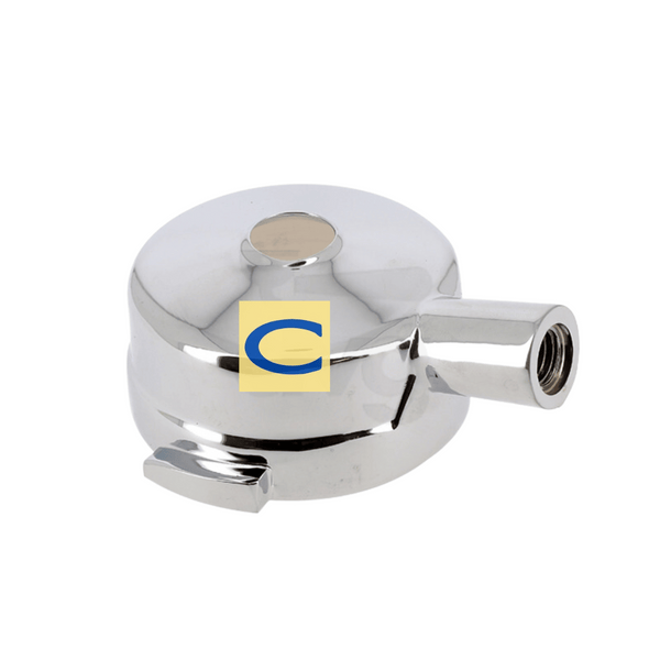 CORPO PORTAFILTRO PROFONDO MARZOCCO 3/8-M12 CON FORO CROMATO NSF