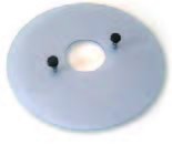 DISCO ESTRATTORE LAMA MOD. 370 DIAMETRO est. 375 mm, interasse fori 160 mm