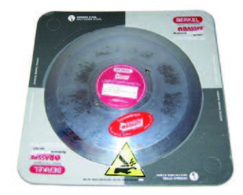 LAMA PER AFFETTATRICE VOLANO 370 foro DIAMETRO 25,4 mm. R.LARGA B.DRITTO