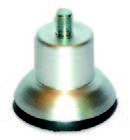 PIEDINO VENTOSA RICOPER AFFETTATRICE p. ALLUMINIO PER AFFETTATRICE p. 6, h. 37 mm