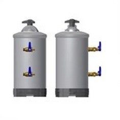Addolcitore  manuale 8lt. attacco 3/4