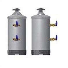 Addolcitore  manuale 12lt. attacco 3/8
