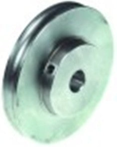 puleggia a gola trapezoidale disco diametro  90mm singolo sede albero diametro  14mm profondità di scanalatura 3mm