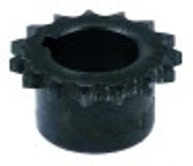 pignone per catene din/iso 06 b-1 divisione 3/8" denti 15 sede albero diametro  25mm 17-22 tf-tr