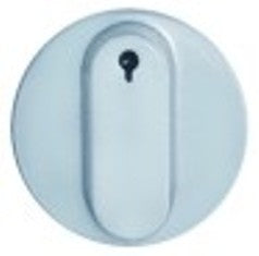 manopola interruttore marcatura zero diametro  38mm alb. diametro  6x4,6mm parte piana superiore bianco