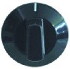 manopola interruttore marcatura zero diametro  49mm alb. diametro  6x4,6mm parte piana superiore nero