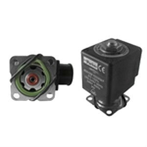 Elettrovalvola parker liquipure 2 vie inox 220/240v 50/60hz dn 2,5, attacco conico