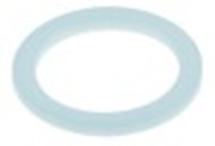 guarnizione piana ptfe diametro  est. 24mm int. diametro  18mm spessore 2mm conf. 1 pz