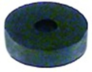 guarnizione piana gomma diametro  est. 15mm int. diametro  4mm spessore 4mm conf. 1 pz