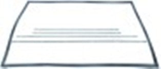 guarnizione per porta profilo 2229 lar. 615mm l 770mm dimensione esterna adattabile a falcon