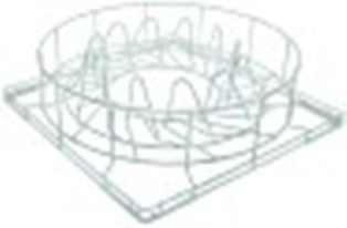 cesto per piatti h 145mm alloggiamento diametro  480mm piatti 12 lar. 500 lunghezza 500