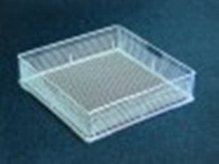 cesto per uso misto l 400mm lar. 400mm h 130mm tipo di maglia a maglie fini