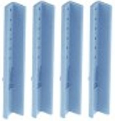 supporto per cesto per stoviglie l 140mm con. 4 pz