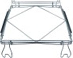 supporto cesto l 585mm lar. 530mm per cesto 500x500mm adattabile a cap7 acciaio inox