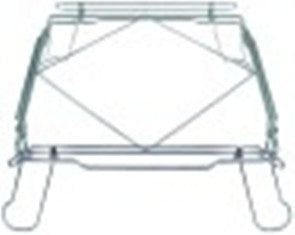 supporto cesto  l 585mm lar. 585mm h 200mm inox