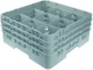 cesto per bicchieri cambro l 500mm lar. 500mm cont.bicchieri 9 h 224mm altezza utile 206mm