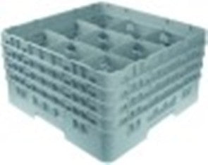 cesto per bicchieri cambro l 500mm lar. 500mm cont.bicchieri 9 h 265mm altezza utile 247mm