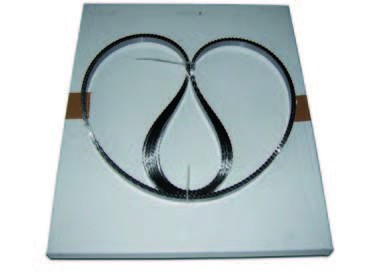 ANELLO SEGAOSSA 1590 X 16 X 6 mm PUNTE TEMPERATE ACCIAIO SVEDESE TL