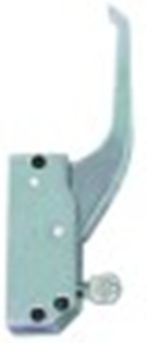 chiusura a leva l 125mm interasse di fissaggio 105/110mm con serratura