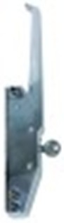 chiusura a leva l 155mm interasse di fissaggio 124/138mm con serratura