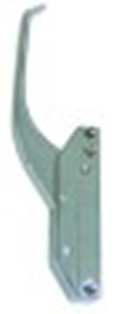 chiusura a leva l 147mm interasse di fissaggio 117/132mm senza serratura