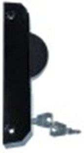 maniglia per cassetti l 185mm interasse di fissaggio 150mm con serratura