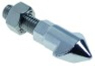 nasello per scrocchetto con perno a 1 stadio tipo sl24 l 31,5mm lar. 12mm h 19,5mm
