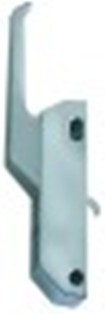 chiusura l 172mm interasse di fissaggio 124/133mm materiale cromato senza serratura