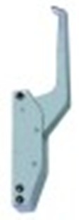 chiusura a leva l 155mm interasse di fissaggio 124/138mm senza serratura