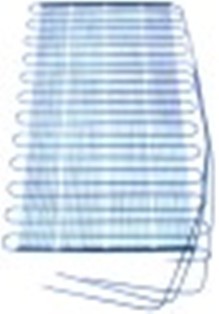 condensatore per congelatore a pozzo lar. 640mm h 1165mm con. 1 pz