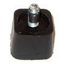 Piedino gomma 40x40 h.30 vite m10 antiscivolo