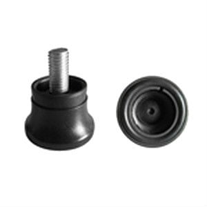 Piedino nylon fisso d.40mm h.25 vite m10x10