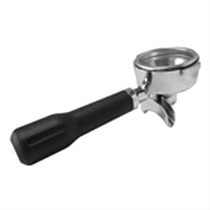Portafiltro dvg profondo, h. wega 2 tazze con manopola light e tappo cromato