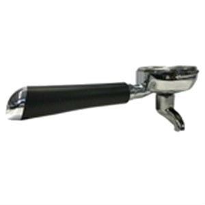 PORTAFILTRO COMPATIBILE WEGA LUCIDO COMPLETO DI MANOPOLA SUPERIOR E BECCUCCIO 1 TAZZA