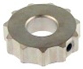 ingranaggio denti 11 sede albero diametro  20mm diametro  50mm acciaio inox