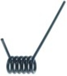 molla a torsione diametro  20mm l2 11mm filo diametro  3mm l1 30mm l3 40mm con. 1 pz