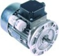 motore 550w 230v 50hz fasi 1 albero diametro  14mm flangia diametro  160mm 1400rpm tipo m80b4 diametro  150mm h 200mm