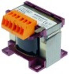 trasformatore primaria 230/400vac secondaria 115vac 63va secondaria 0,5a h 78mm