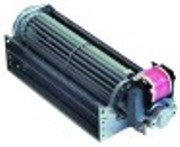 ventilatore tangenziale rullo diametro  45mm lunghezza rotore 180mm posizione motore dx 26w